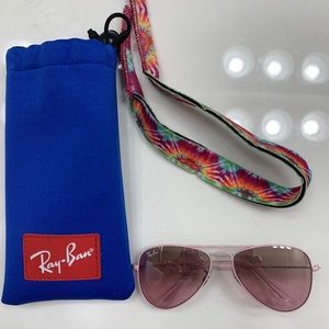 Junior Ray Ban Aviators Brand New, pink for kids